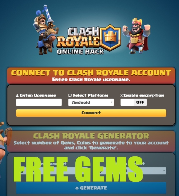 Clash Royale Free Gems – Cheats bay - 
